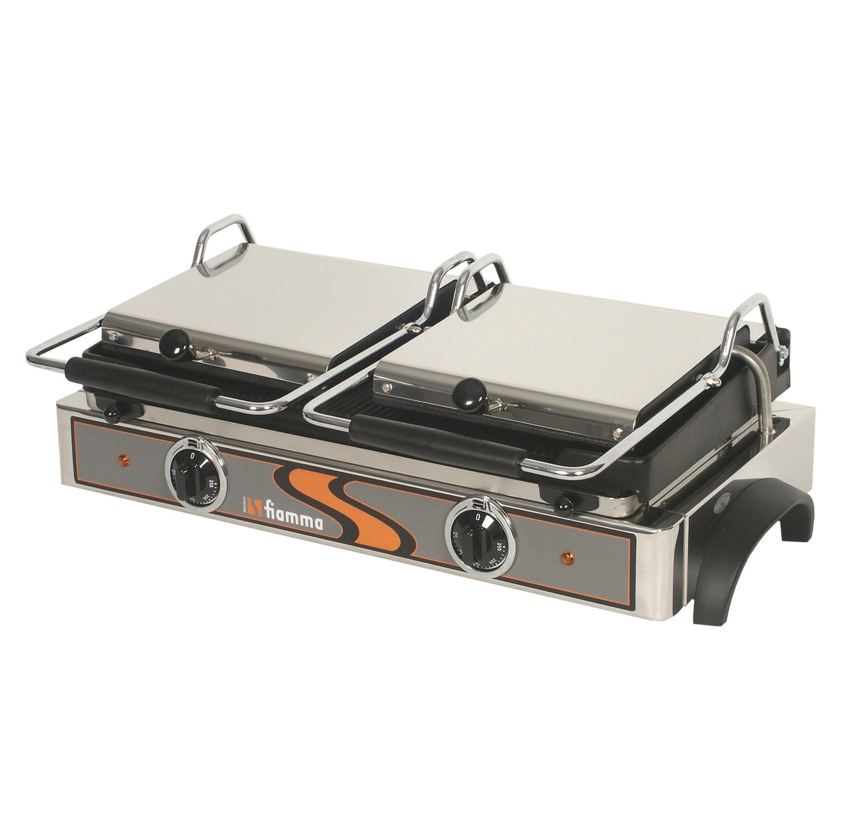 GR 8.2L DOUBLE CONTACT GRILL - Grooved Upper/Smooth Lower Plates