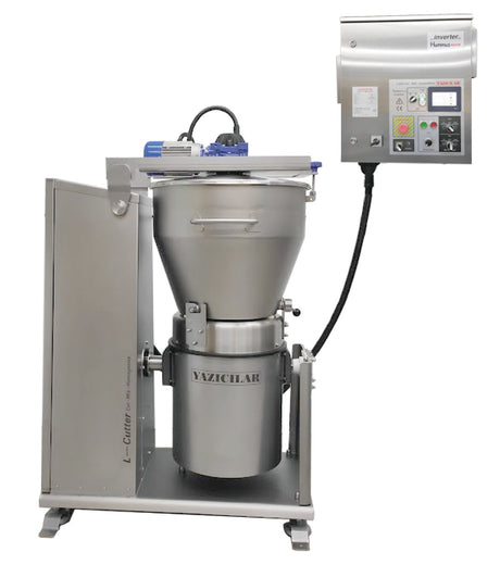 Industrial Freestanding 120 litre vertical cutter processor with complete automatic functionality and Variable Control L120IV