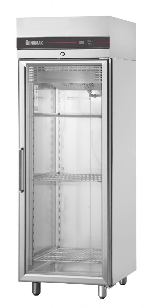 Inomak UFI2170G Single Glass Door Upright Freezer