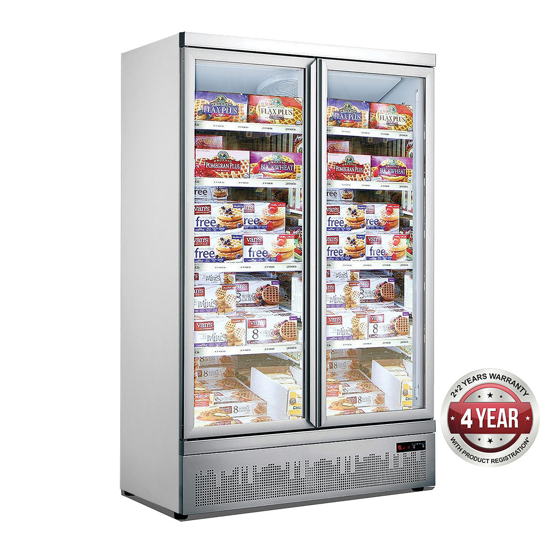 Double Door Supermarket Freezer - LG-1000GBMF