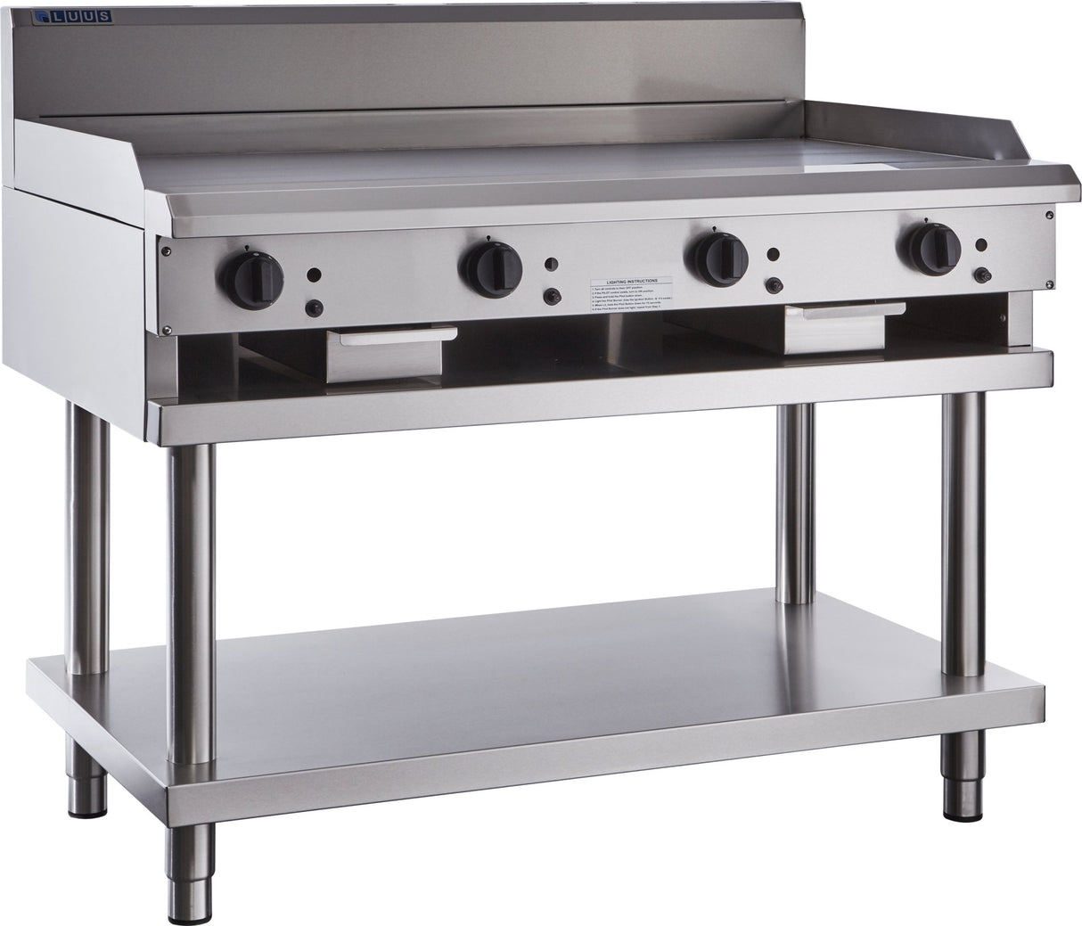 Luus CS-12P 1200mm Grill & Shelf Professional Series