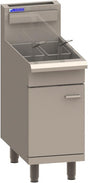 Luus FG-40 Gas Fryer with Single Pan Twin Baskets Essentials Series