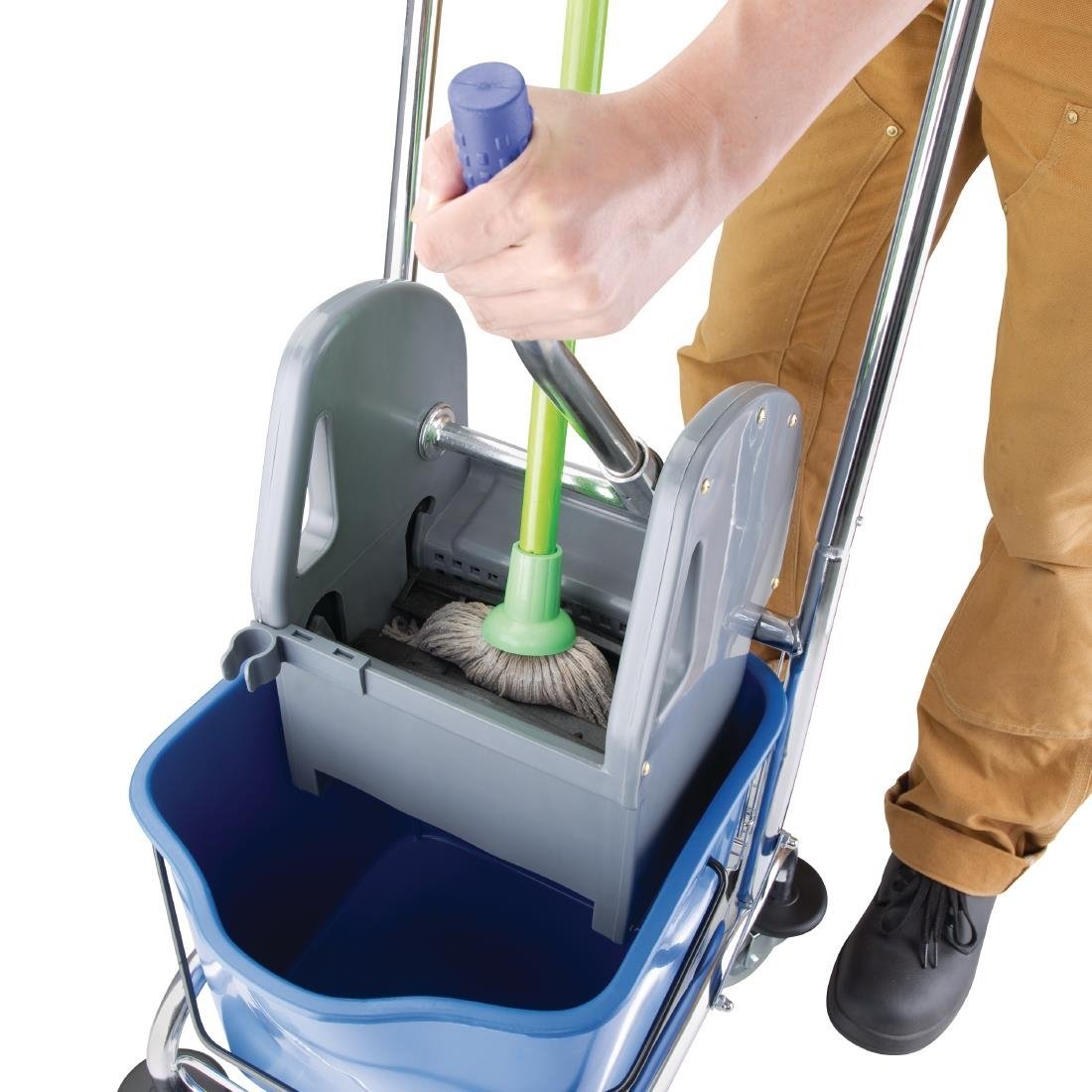 M884 Jantex Deluxe Mop Wringer Blue