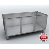 Open Front Stand to Suit 1200mm Wide Models in 700 Series - MB-715