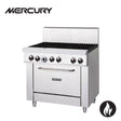 Mercury M36S-6F 6 Burner Gas Cooktop with Oven