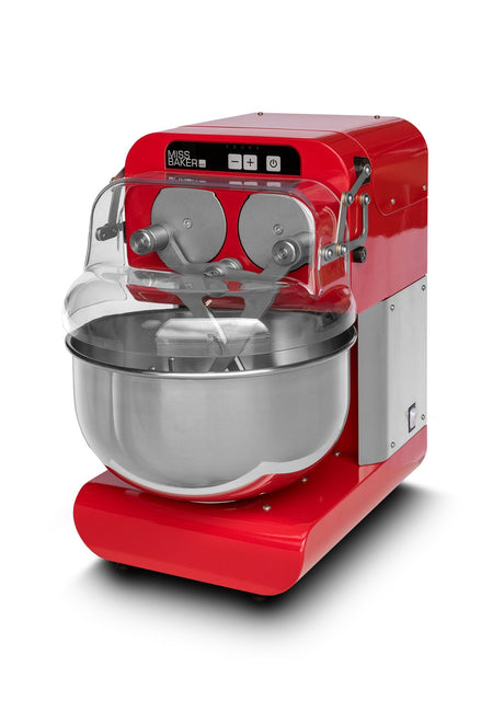 Miss Baker Pro - 3kg/10 Litre Double Arm Mixer, 5 speed, Red
