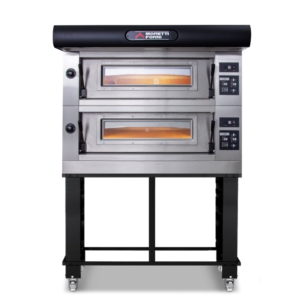 Moretti Forni Amalfi Double Deck Oven on Stand COMP A/2/S