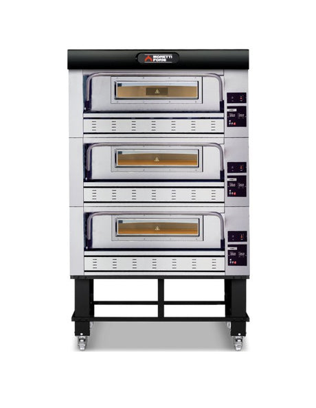 Moretti Forni COMP P110G B/3/S Triple Deck Gas Pizza Oven