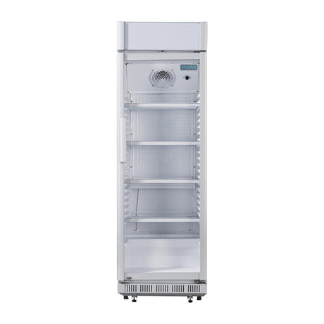 Polar C-Series CC064-A Upright Display Cooler with Light Box 346Ltr