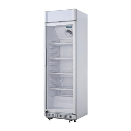 Polar C-Series CC064-A Upright Display Cooler with Light Box 346Ltr