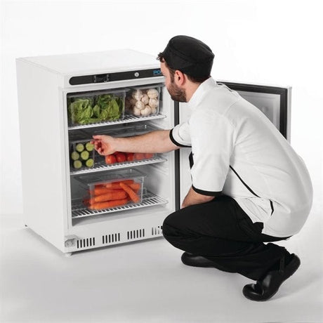 Polar C-Series Under Bench Fridge White 150Ltr CD610-A