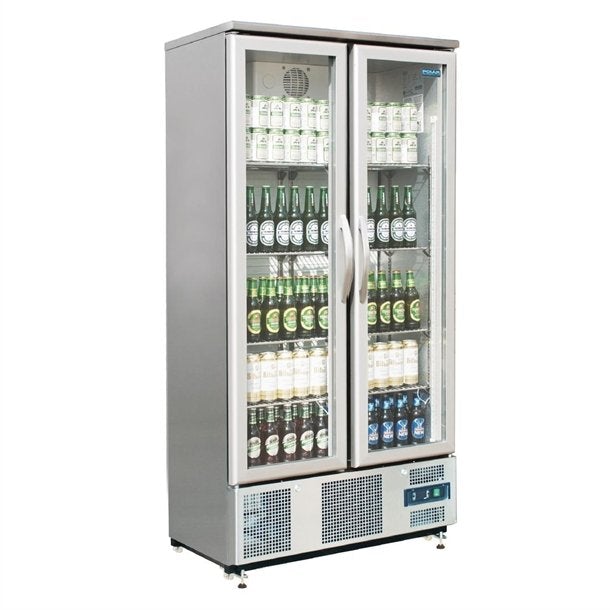 Polar G-Series 2 Hinged Door Upright Back Bar Cooler 490Ltr CK477-A