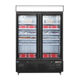 Polar G-Series Black Upright Display Freezer 920Ltr - GH429-A