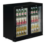 Polar G-Series Counter Back Bar Cooler with Hinged Doors 208Ltr GL002-A