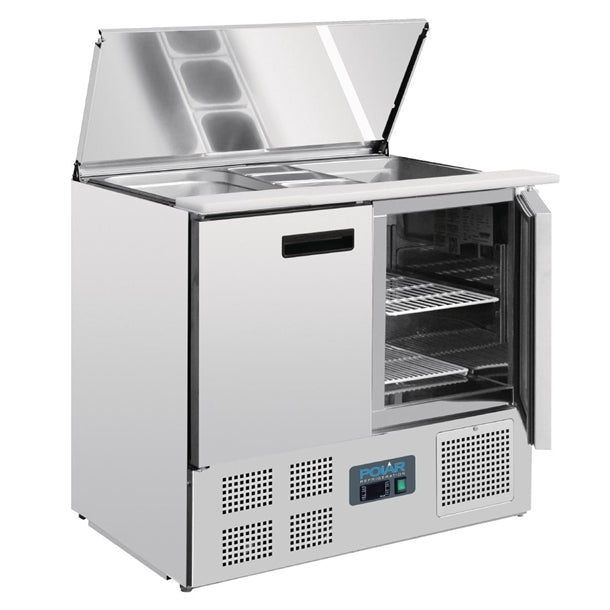 Polar G-Series Saladette Counter Prep Fridge 240Ltr G606-A