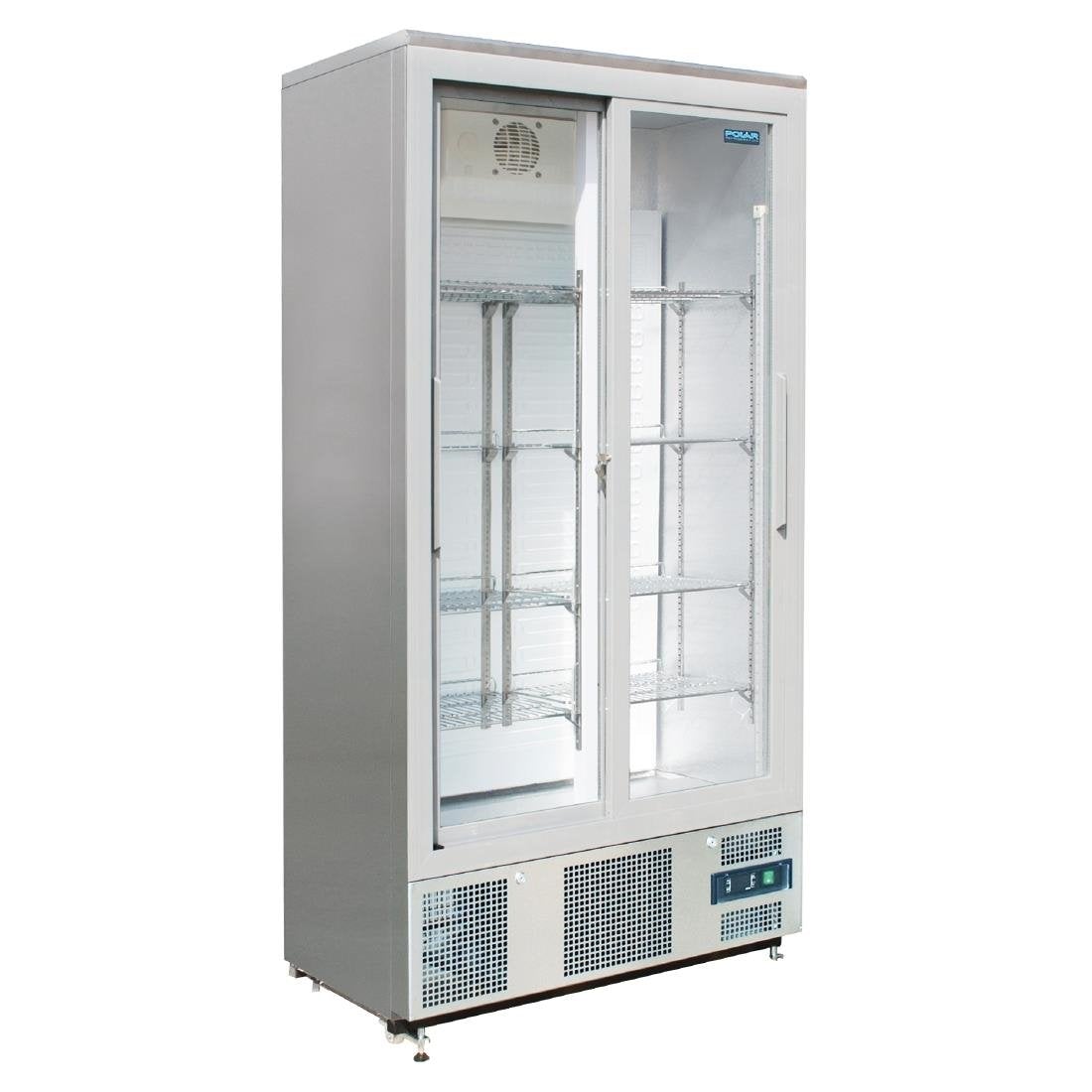 Polar G-Series Sliding Door Upright Bar Fridge 490Ltr CK478-A