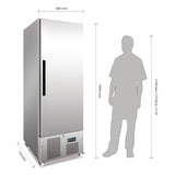 Polar G-Series Slimline Upright Freezer 440Ltr G591-A