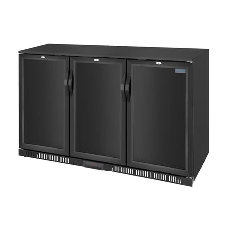 Polar G-series Triple Door Back Bar Cooler Solid Door 320 Ltr - GE999-A