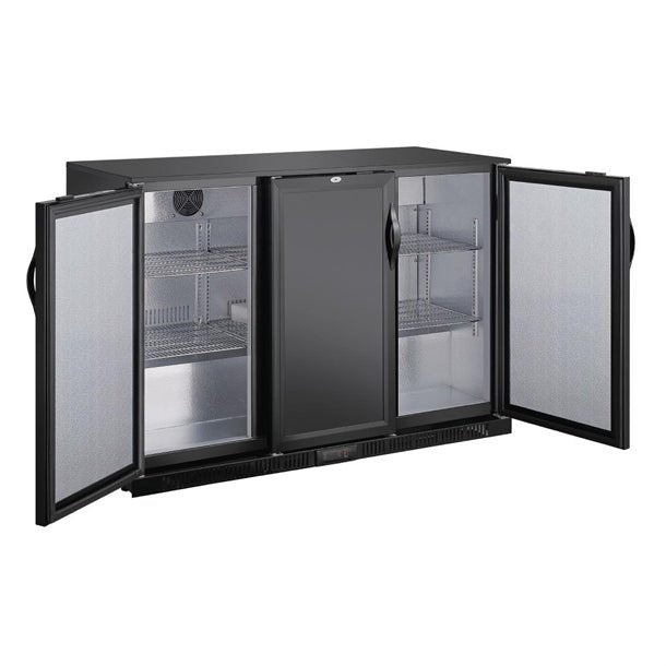 Polar G-series Triple Door Back Bar Cooler Solid Door 320 Ltr - GE999-A