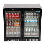 Polar G-Series Under Counter Back Bar Cooler with Hinged Doors 198Ltr GL012-A