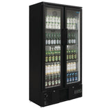 Polar G-Series Upright Back Bar Cooler with Hinged Doors 490Ltr GJ449-A