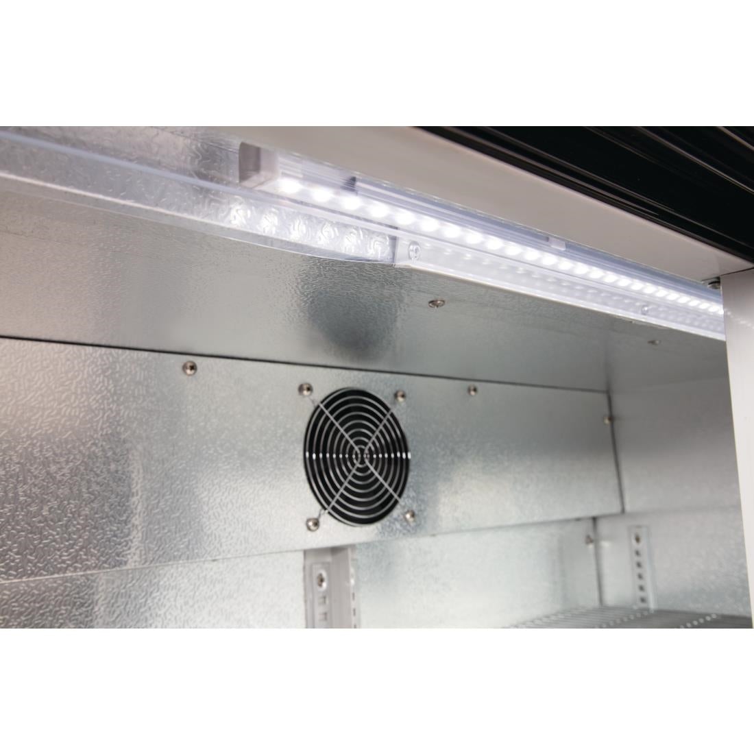 Polar GL010-A G-Series Under Counter Back Bar Cooler with Sliding Doors 198Ltr