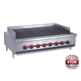 QR-48E Natural Gas 8 Burner Char Grill Top