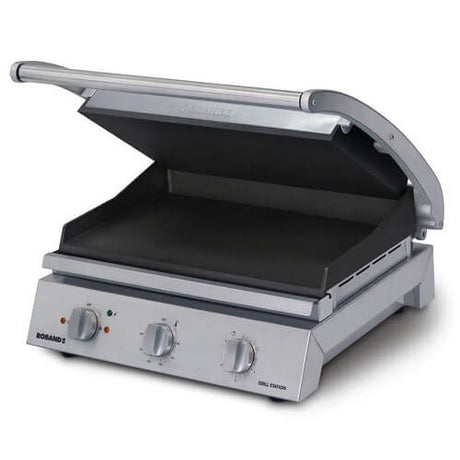 Roband Grill Station 8 slice, smooth non stick plates GSA810ST