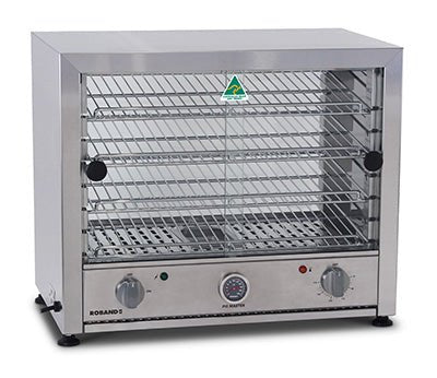Roband PM50L Pie warmer with glass doors single side and internal light