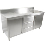 SC-7-1800R-H CABINET WITH RIGHT SINK