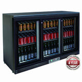 Three sliding door bar cooler - SC316SD