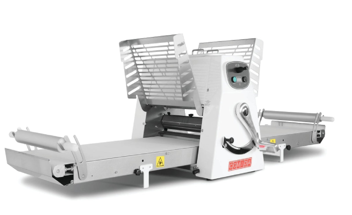 SIRIO Benchtop Dough Sheeting Machine - Variable Speed operation - 500mm Belt Width