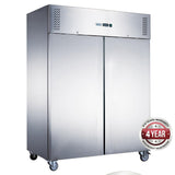 FED-X S/S Double Door Upright Fridge - XURC1200SFV