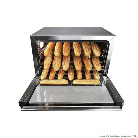TDE-3B TECNODOM by FHE 3 x 600x400mm Tray Convection Oven