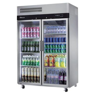 Turbo Air KR45-2G 2 Glass Door Fridge Upright