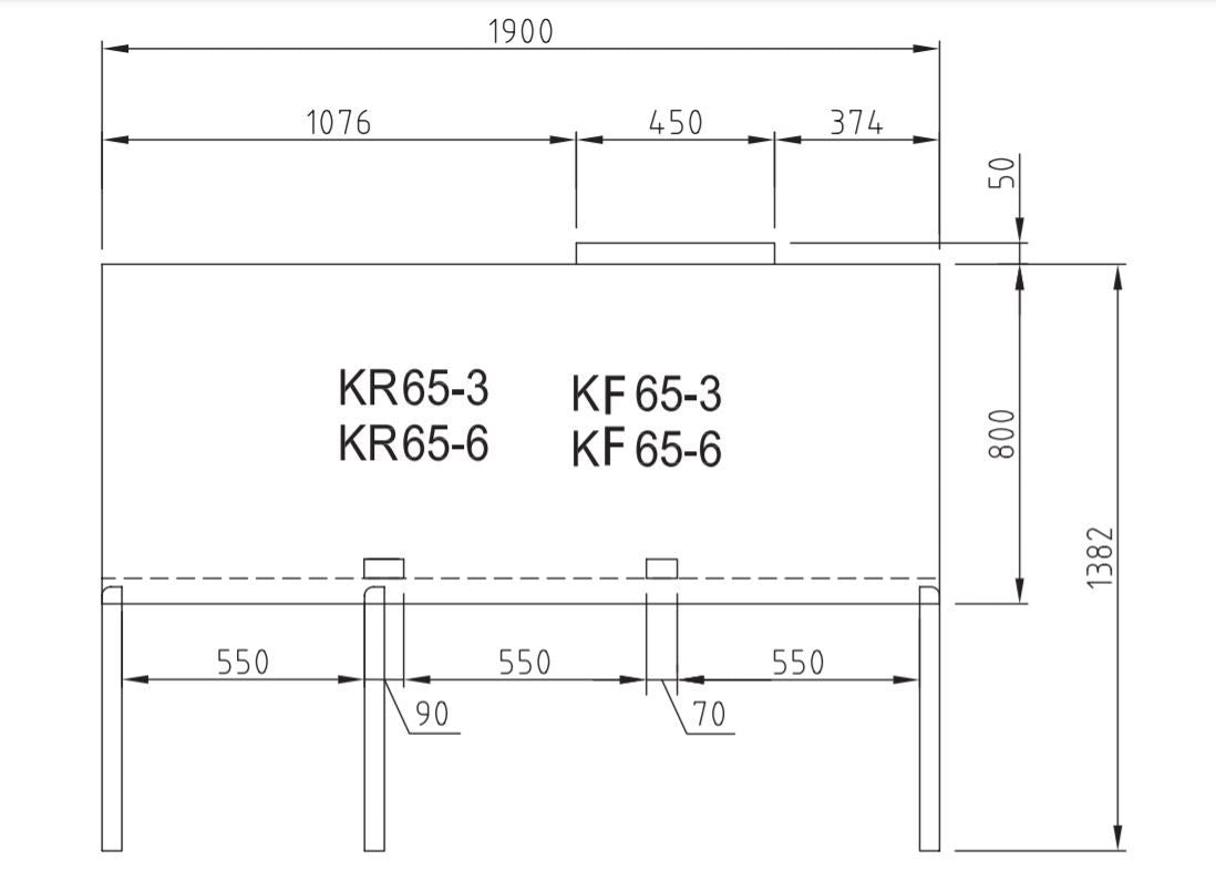 Turbo Air KR65-6 Top Mount 6 Door Fridge