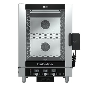 Turbofan EC40D10 Full Size 10 Tray Digital / Electric Combi Oven
