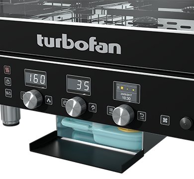 Turbofan EC40D5 Digital Electric Combi Oven - Full Size 5 Tray