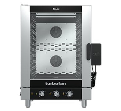 Turbofan EC40M10 Full Size 10 Tray Manual / Electric Combi Oven