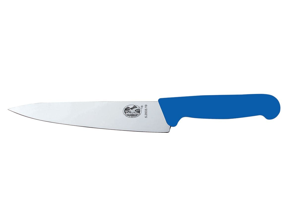 Victorinox Fibrox Carving Knife, 15 cm Blade Length, Blue 5.2002.15