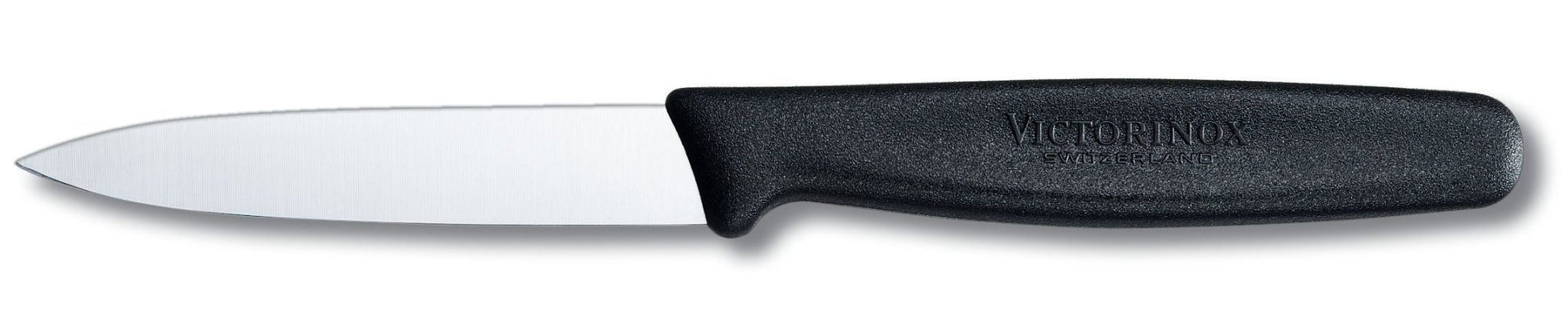 Victorinox Pointed Blade Paring Knife, 8 cm Blade Length, Black 5.0603