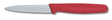 Victorinox Pointed Wavy Blade Paring Knife, 8 cm Blade Length, Red 5.0631