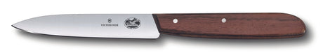Victorinox Rosewood Pointed Blade Paring Knife, 10 cm Blade Length, Brown 5.0700