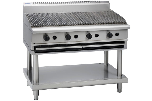 Waldorf 800 Series CH8120G-LS - 1200mm Gas Chargrill – Leg Stand