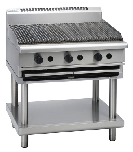 Waldorf 800 Series CH8900G-LS - 900mm Gas Chargrill – Leg Stand
