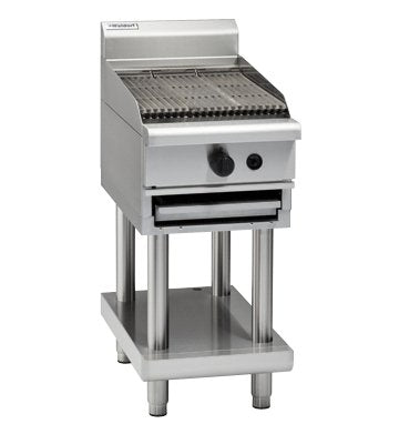 Waldorf 800 Series CHL8450G-LS - 450mm Gas Chargrill Low Back Version - Leg Stand