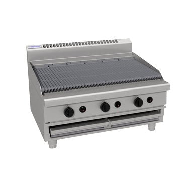 Waldorf 800 Series CHL8900G-B - 900mm Gas Chargrill Low Back Version – Bench Model