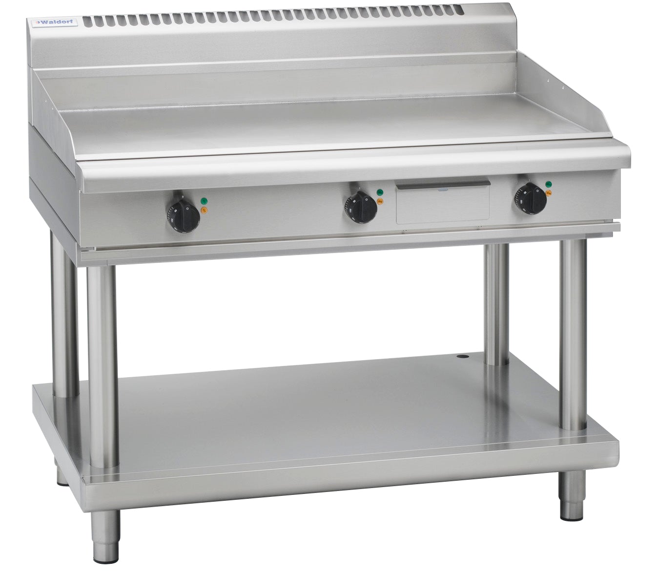 Waldorf 800 Series GP8120E-LS - 1200mm Electric Griddle - Leg Stand