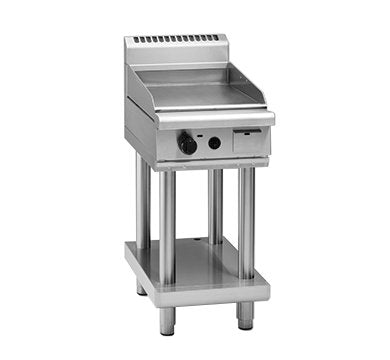 Waldorf 800 Series GP8450G-LS - 450mm Gas Griddle - Leg Stand