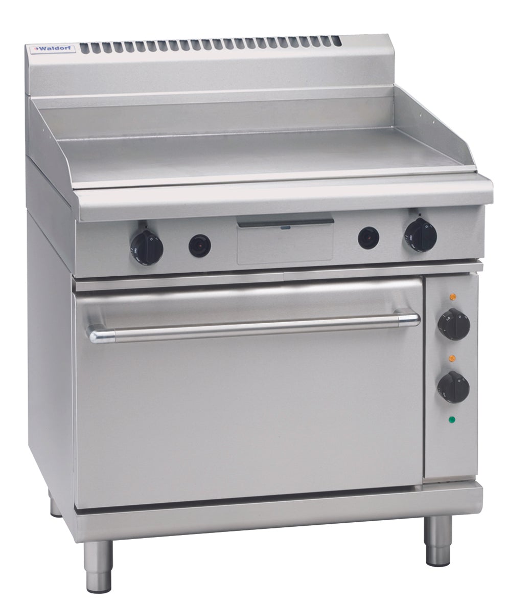 Waldorf 800 Series GP8910E - 900mm Electric Griddle Static Oven Range